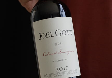 Joel Gott Wines - 815 Cabernet Sauvignon Bottle Joel Gott Wines - 815 Cabernet Sauvignon Bottle