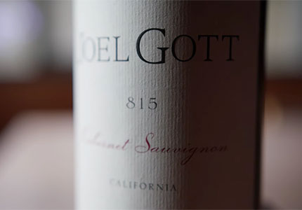 Joel Gott Wines - Joel Gott 815 Cabernet Sauvignon Bottle