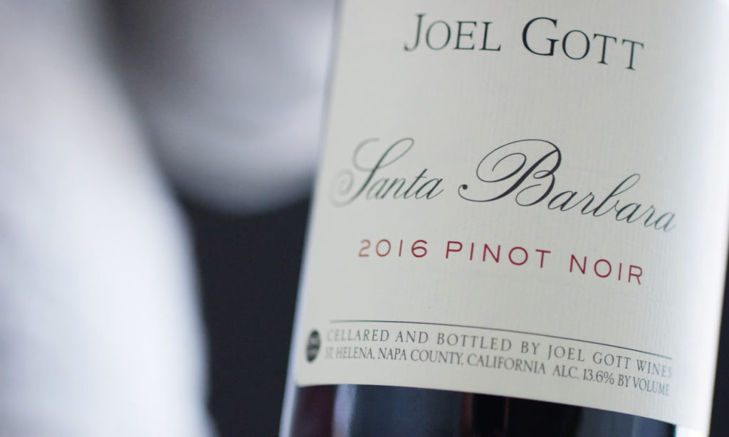 Joel Gott Wines - Santa Barbara Pinot Noir Bottle Joel Gott Wines - Santa Barbara Pinot Noir Bottle
