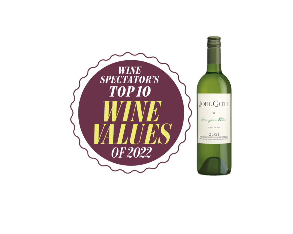 Joel Gott Wines - Wine Spectator Top 10 Values of 2022